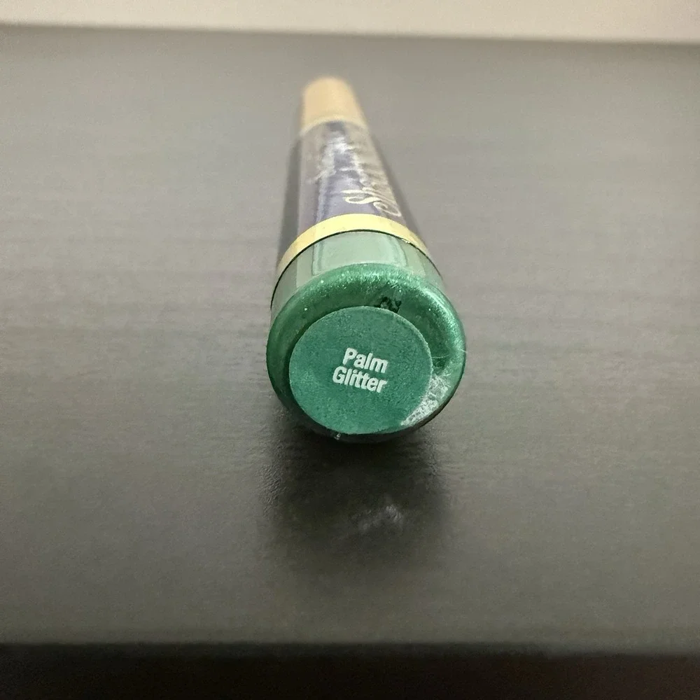 New Palm Glitter ShadowSense Rich Emerald Green eyeshadow with Silver glitter‎